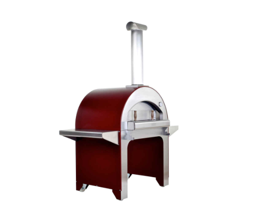 Alfa 4 Pizza Oven with Base Red