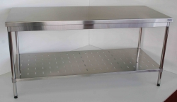 Table with Shelf Under 900x1800x750